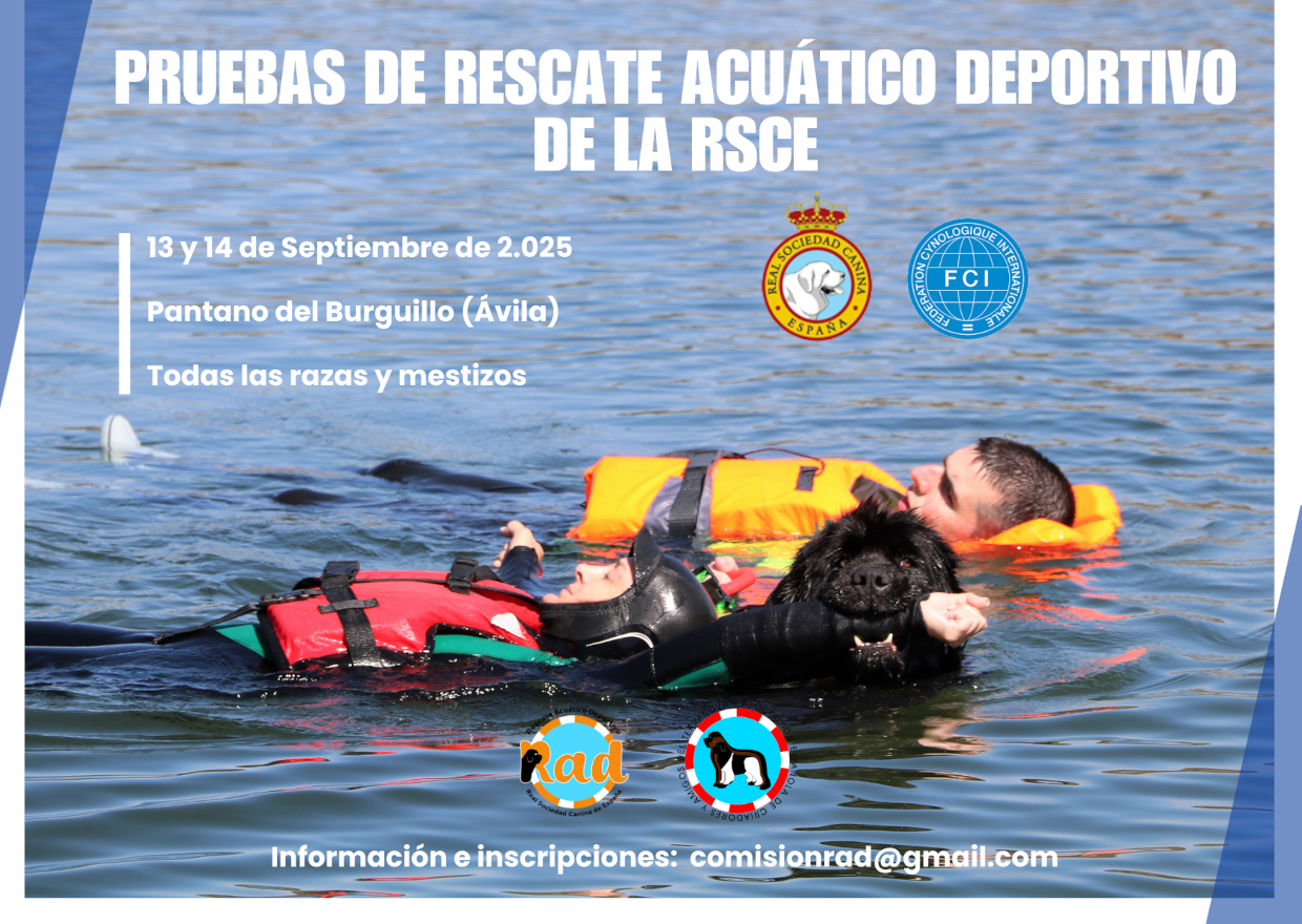 Pruebas rescate acuático deportivo